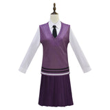 Enid Sinclair School Uniform The Addams Family Wednesday Purple Dress Cosplay Costumes