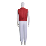 The Super Mario Bros. Movie Toad Cosplay Costume Red Robe Halloween Suit Becostume