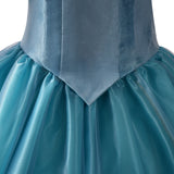Frankenstein Elizabeth Cosplay Costume Blue Dress Halloween Outfit Becostume