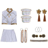 Ready To Ship Kpop Demon Hunters Zoey Costume Kids White Stage Dance Outfit Halloween BEcostume