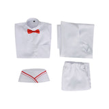 Ice Cream Man Cosplay Costume Horror Vendor Uniform Halloween Cosplay Outfit Becostume