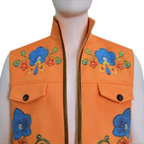 Descendants Wicked Wonderland Luis Madrigal Cosplay Costume Orange Vest Becostume
