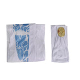 Star Wars Inspired Padme Amidala Cosplay Costume White Hooded Blue Printed Suit Becostume