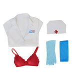 Blink 182 Nurse Cosplay Costume Sexy Womans Suit For Halloween Uniform Becostume
