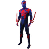 Spiderman 2099 Costume Miguel O Hara Bodysuit Spiderman Across the Spider-Verse Jumpsuit