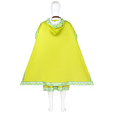 Super Mario Green Desert Poncho With Goggles Cosplay Costume Luigi Outfit Becostume