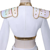 Ready To Ship Kpop Demon Hunters Zoey Costume Kids White Stage Dance Outfit Halloween BEcostume
