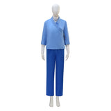 Star Wars Andor Season1 Leida Mothma Cosplay Costume Blue Halloween Suit Becostume