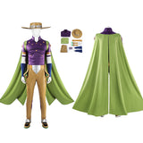 JoJo's Bizarre Adventure Steel Ball Run Gyro Zeppeli Cosplay Costume BEcostume