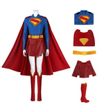 Superhero Legacy Girl of Steel Cosplay Costume Halloween Outfit Becostume