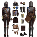Ahsoka Sabine Wren Cosplay Star Wars Mandalorian Ahsoka Halloween Costume Suit BEcostume