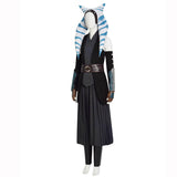 Ahsoka Tano Costume The Mandalorian Cosplay Ahsoka Halloween Costume Outfit BEcostume