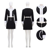 Ruby Sunday Cosplay Costume Doctor Who Cosplay Black Dress Becostume