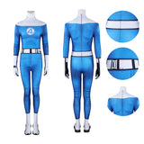 The Fantastic 4 First Steps Invisible Woman Susan Storm Jumpsuit Costume Becostume