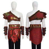 Becostume Martial Deity Kratos Cosplay Costume Spartan Warrior Leather Battle Full Outfit