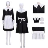 Wednesday Maxin Farm Maid Cosplay Costume Full Set Halloween Party Suit