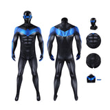 Dick Grayson Nightwing Cosplay Costume Nightwing Jumpsuit Becostume