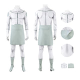 Invincible Mark Grayson Viltrumite White Cosplay Costume Battle Suit Becostume