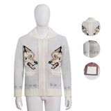 Project Hail Mary Ryan Gosling Cosplay Costume Rocky Grace Zipper Knit Print Sweater Becostume