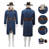 RDR2 Arthur Morgan Red Dead Redemption 2 Blue Coat Halloween Outfit