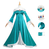 Super Mario Galaxy Princess Rosalina Dress Cosplay Costume Girl Princess Costume