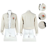 Star Wars: Skeleton Crew Costume White Jacket Daily Costume Halloween