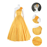 Zoo 2 Movie Judy Hopps Cosplay Costume Yellow Fancy Party Dress Suit Becostume