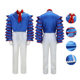 The Mask Stanley Ipkiss Cosplay Costume Jim Carrey Halloween Outfit Becostume