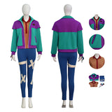 Movie Forgotten Island Raissa Cosplay Costume Disco Halloween Outfit Becostume