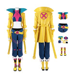 Marvel Rivals Jubilee Cosplay Costume Yellow Halloween Full Suit Becostume