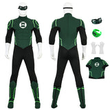 Superman Lantern Green Hal Jordan Justice League Cosplay Costume Suit Becostume