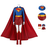 Superhero Legacy Girl of Steel Cosplay Costume Halloween Outfit Becostume