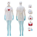 Blink 182 Nurse Cosplay Costume Sexy Womans Suit For Halloween Uniform Becostume