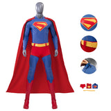 Deluxe 2025 Superman Legacy Clark Kent Cosplay Costume Halloween Outfit BEcostume