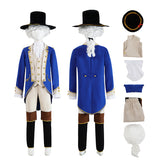 Kids George Washington Colonial Costume Boys Founding Father Historical Outfit Becostume
