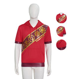 Zombies 5 Ray Cosplay Costume Hoodie Men Red Outfit Carnival Stage Show Becostume