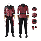 Avengers Doomsday Shang-Chi Cosplay Costume Red Leather Halloween Suit Becostume