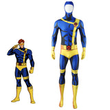 X-Men 97 Cyclops Cosplay Bodysuit Scott Summers Costume Full Body Blue Jumpsuit