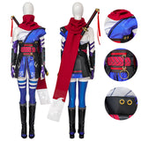 Marvel Rivals Psylocke Cosplay Costume Halloween Suit Who Cosplay Becostume