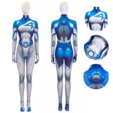 The Fantastic 4 Invisible Woman Susan Storm Jumpsuit Costume Becostume