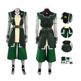 Avatar The Last Airbender Toph Beifong Cosplay Costume Halloween Carnival Outfit Becostume