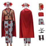 Twisted Metal Sweet Tooth Clown Pants Outfits With Mask Halloween Carnival Suit Becostume
