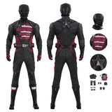 Thunderbolts US Agent Cosplay Costume John Walker Costume Halloween Suit Ver2 Becostume