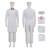 Ice Cream Man Cosplay Costume Horror Vendor Uniform Halloween Cosplay Outfit Becostume