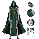 Doctor Doom Woman's Cosplay Costume Dr. Victor von Doom Halloween Outfit Becostume