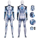 Marvel Rivals Sue Invisible Woman Future Foundation Cosplay Costume FF Jumpsuit Becostume