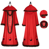 Star Wars Padme Dress Red Queen Padme Amidala Costume Halloween Suit Becostume