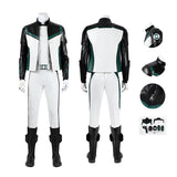 Superman Green White Lantern Cosplay Costume Halloween Outfit Becostume