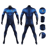 Fantastic Four Human Torch Cosplay Costume Johnny Storm Halloween Jumpsuit Becostume