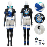 The Fantastic 4 Marvel Rivals Luna Snow Cosplay Costumes Woman Suit Becostume